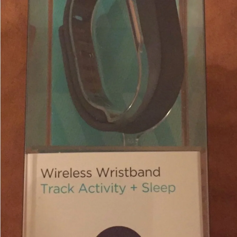 Fitbit Black Wristband Fitness Tracker with Digital Display